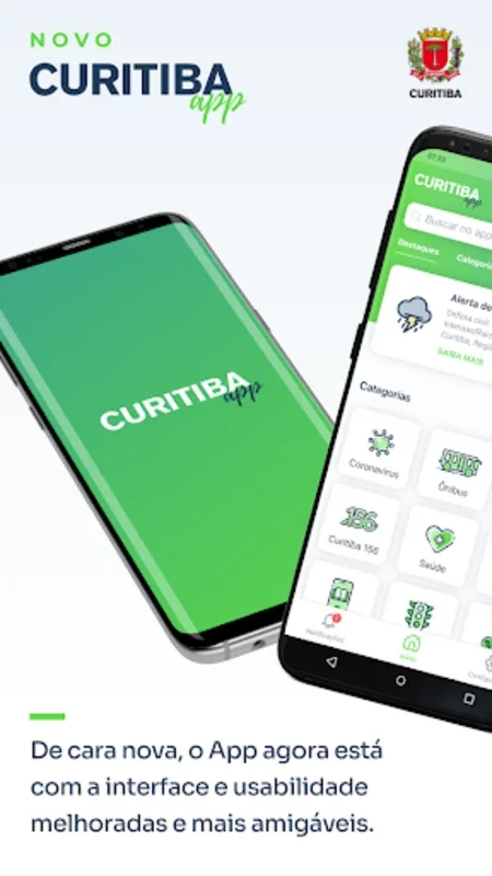 Curitiba App for Android - Access City Services Easily