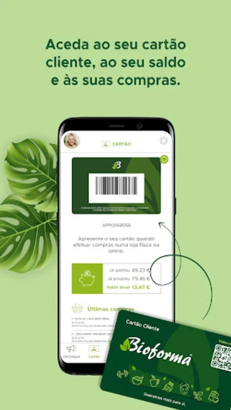 Cartão Bioforma for Android - Manage Wellness & Finances