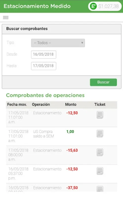 Estacionamiento Medido - MGP for Android: Simplify Parking