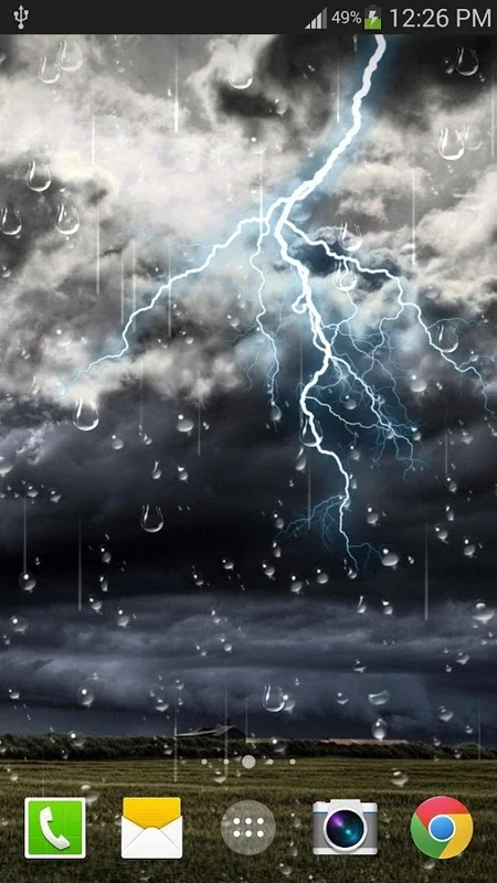 Storm Live Wallpaper for Android - Immerse in the Storm