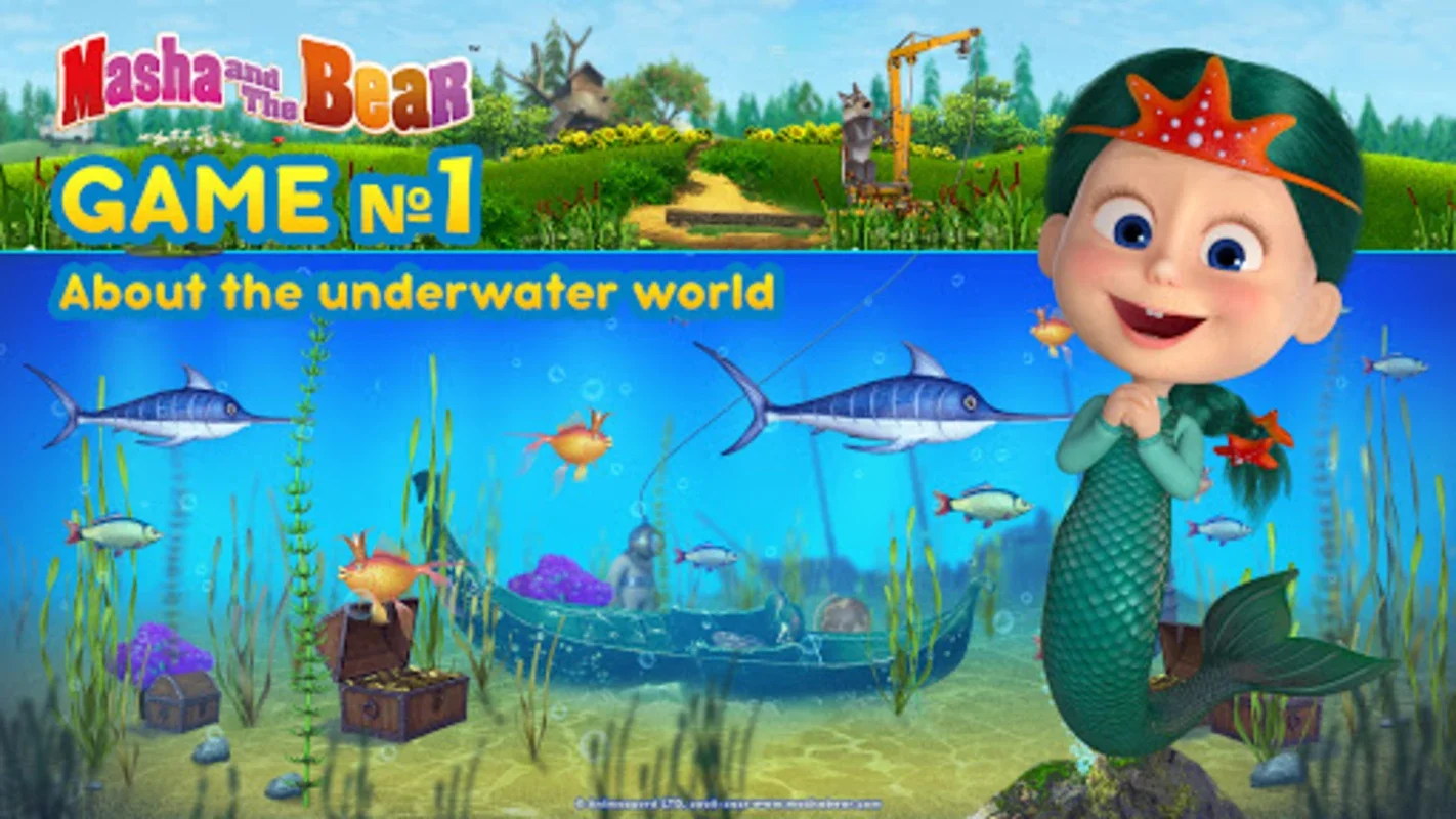 Underwater Fairy Tale for Android - Enchanting Kids' Game