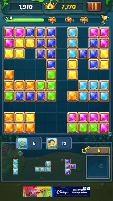 Block Ocean 1010 for Android - Dive into the Aquatic Puzzle Adventure