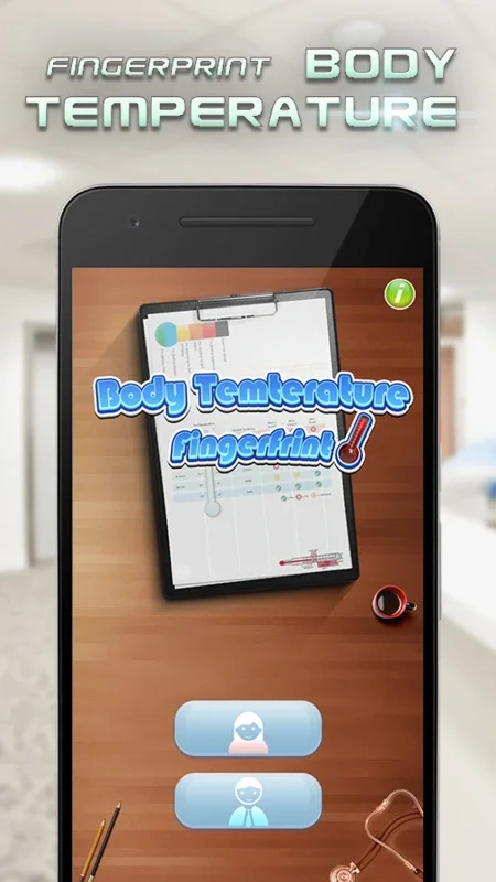 Finger Temperature for Android - Fun Entertainment App