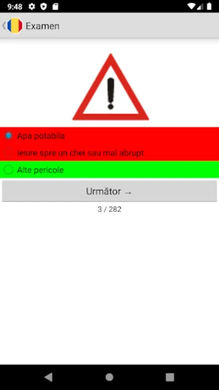 Indicatoare rutiere România for Android - Master Road Signs