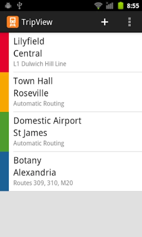 TripView Lite for Android: Simplifying Sydney/Melbourne Transit