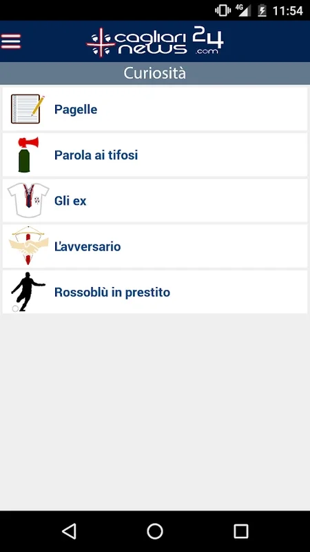 Cagliarinews24 for Android: Comprehensive Football Updates