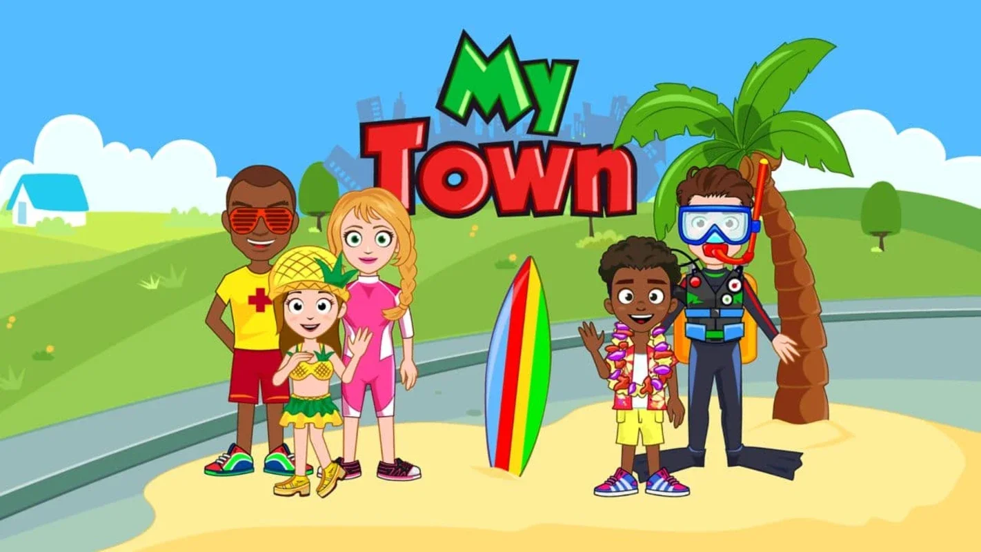 My Town: Beach Picnic for Android - Play with Favorite Characters