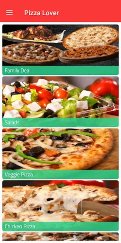 Pizza Lover for Android - Simplify Your Pizza Ordering