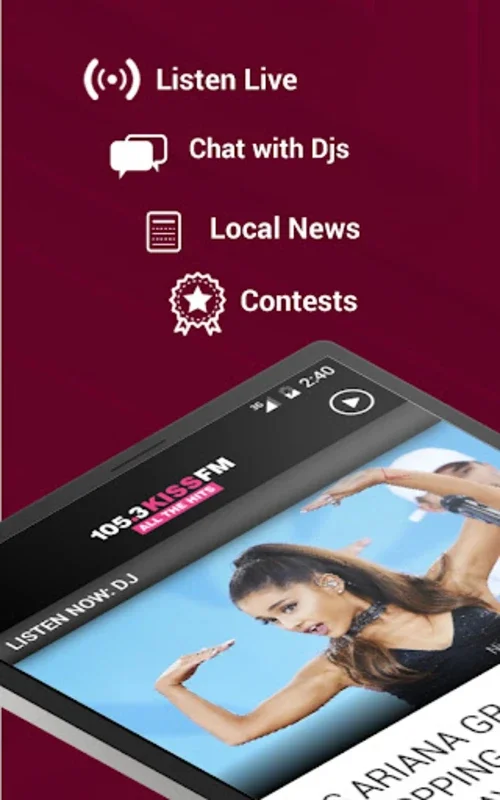 105.3 KISS FM - Tri-Cities for Android: Stay Informed & Entertained