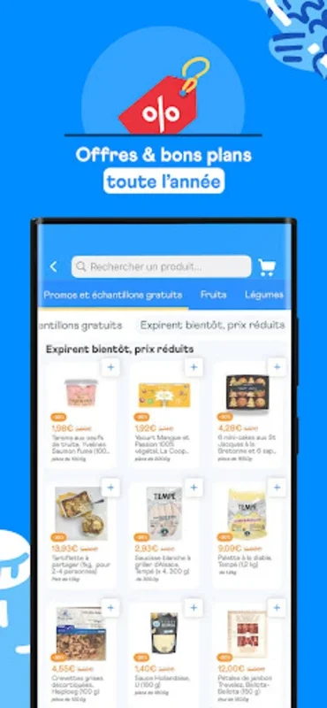 Bam Courses for Android - Quality Grocery Delivery in Ile - de - France