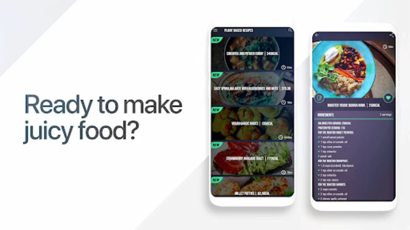 Plant Based Recipes for Android - Delicious Vegan Meals
