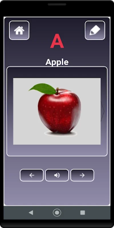 AtoZ Fruits Name for Android - Ideal for Children's Fruit Learning