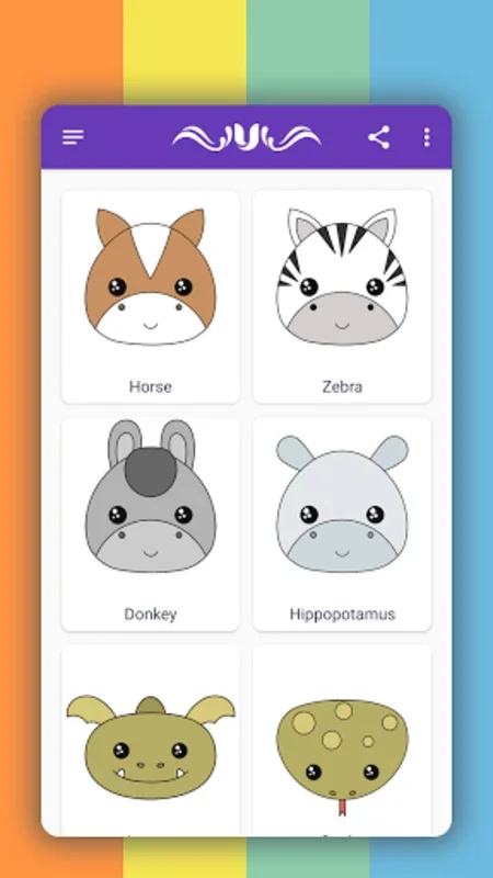 How to draw cute animals for Android - Download the APK from AppHuts