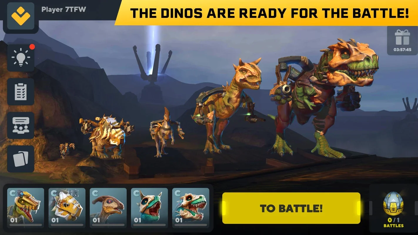 Dino Squad for Android - An Action-Packed Game with Intense Dinosaur Battles