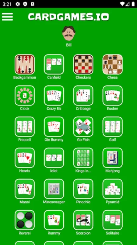 CardGames.io for Android: Diverse Classic Games Galore