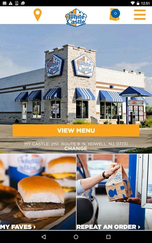 White Castle for Android: Convenient Ordering and Exclusive Deals