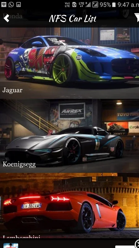 nfs payback cars for Android - Thrilling Racing Game