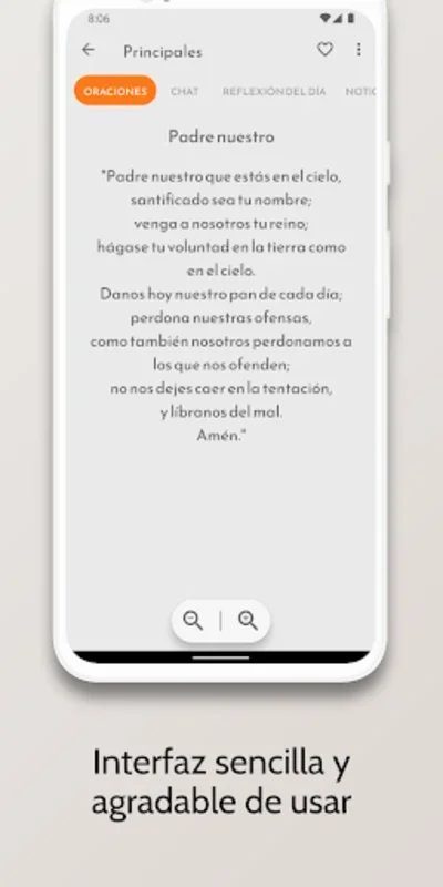 Oraciones Católicas for Android - Rich Prayer Library