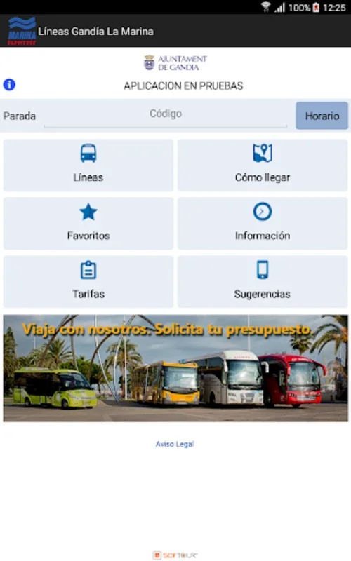 Bus Gandía La Marina for Android - Enhance Your Commute