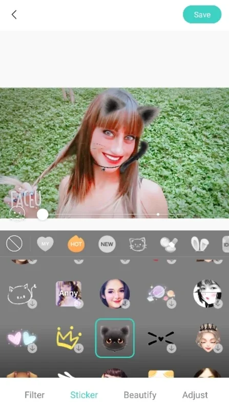 FaceU: The Ultimate Selfie App for Android