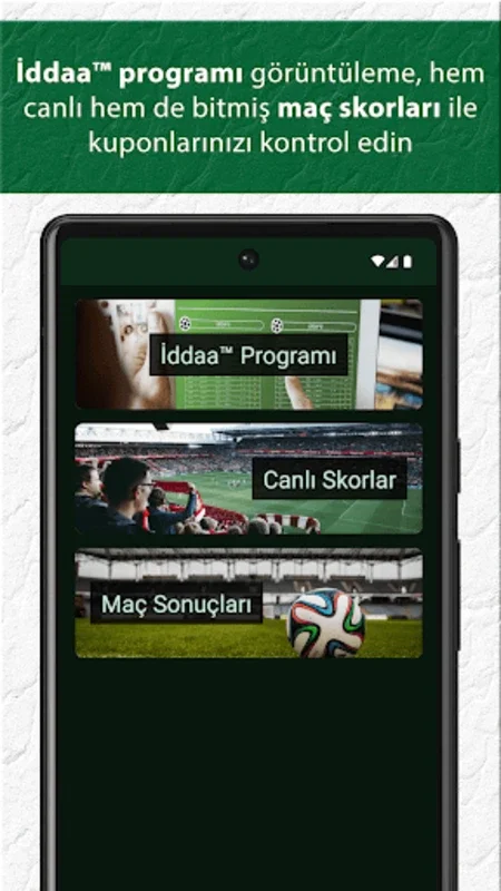 İddaa™ Program Kupon Skor for Android - Real - Time Sports Betting Insights