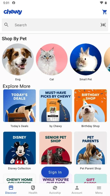 Chewy for Android: All Your Pet Needs in One App