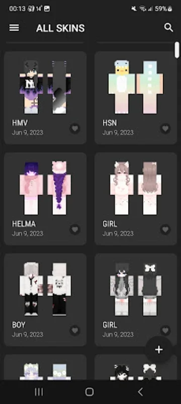 HD Skins for Minecraft 128x128 on Android - Free Download