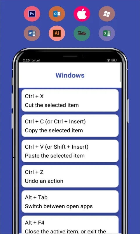 Computer Shortcut Keys : All Shortcut Keys for Android - Enhance Productivity