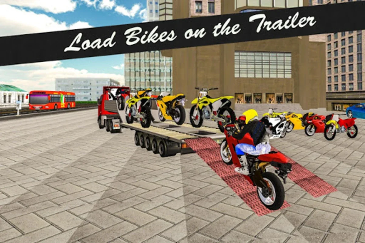 Bike Transport Truck 3D for Android - Challenging Simulation