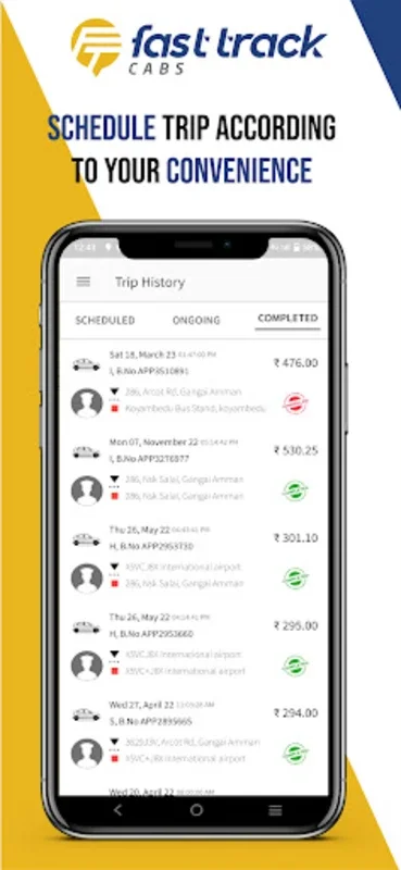 Fasttrack for Android - Reliable Taxi Booking App