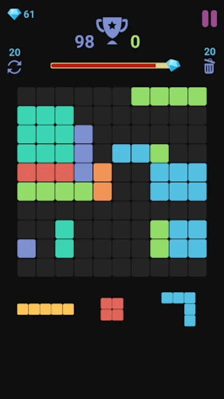 Block Puzzle Fill The Grid for Android - Strategic Puzzle Fun