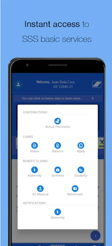 SSS Mobile for Android - Manage Social Security on the Go