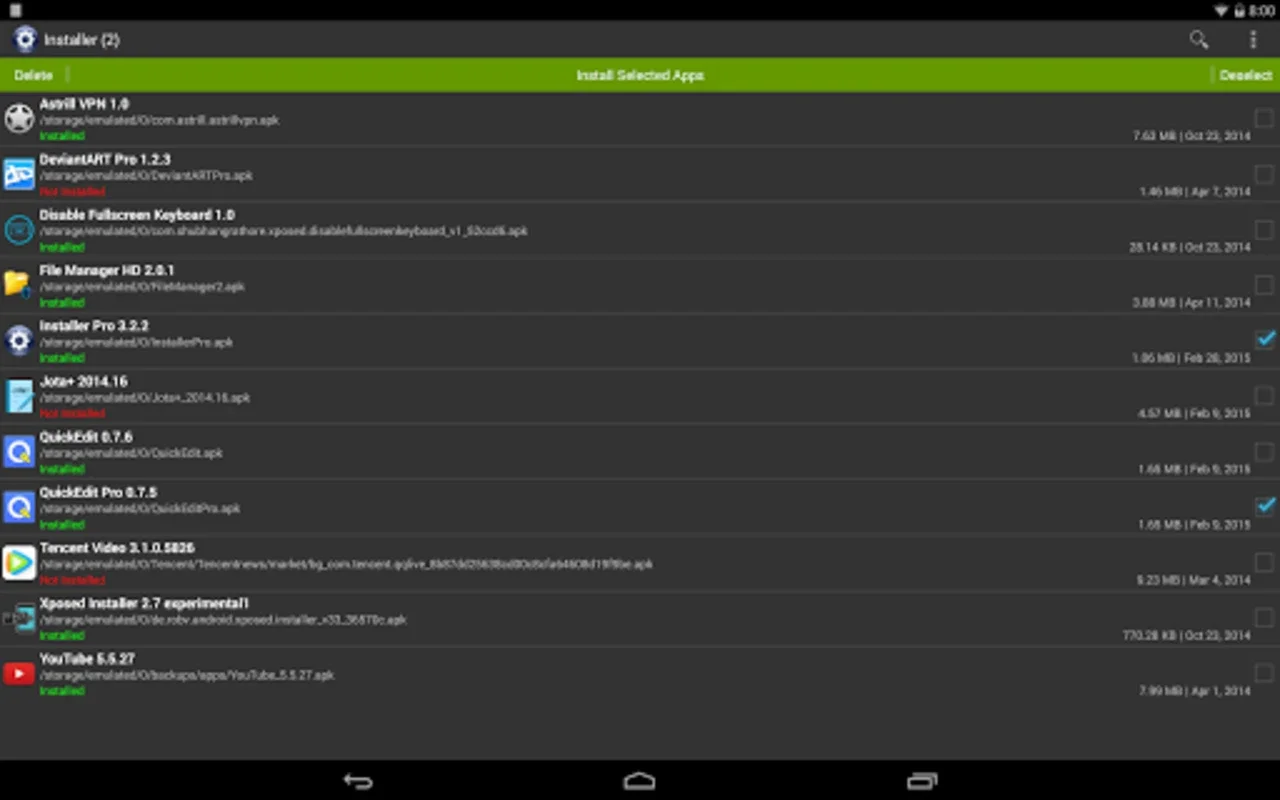 Installer for Android - Manage Apps with Ease