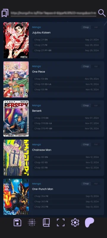 MangaLibraryApp for Android - Manage Manga and Comics