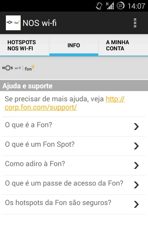 NOS wi-fi for Android - Seamless Wi-Fi Connectivity