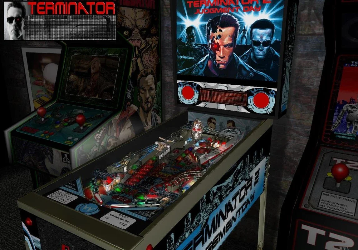 Future Pinball - Terminator 2 for Windows: A Sci - Fi Pinball Delight