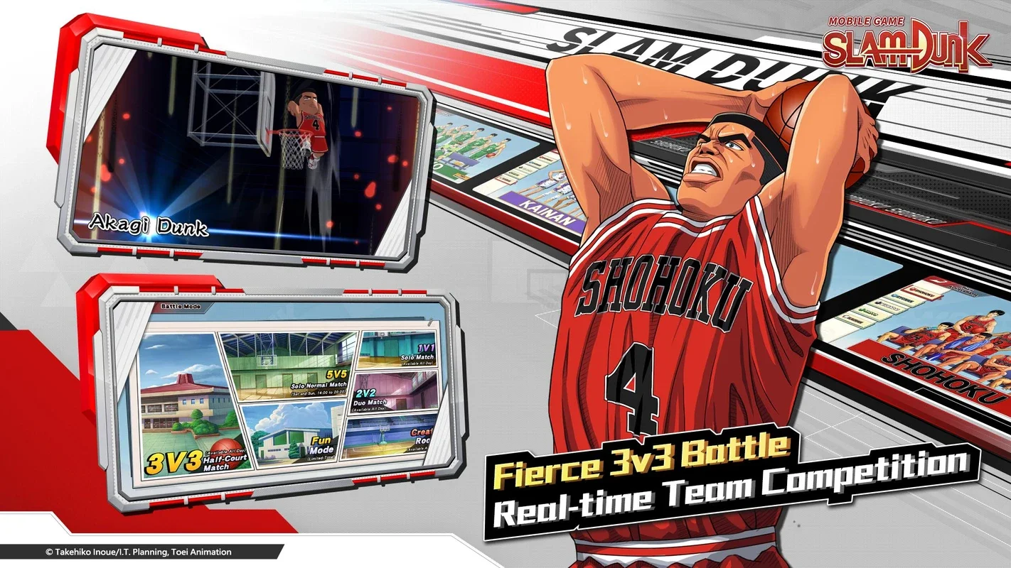 SLAM DUNK for Android - Exciting Basketball Experience