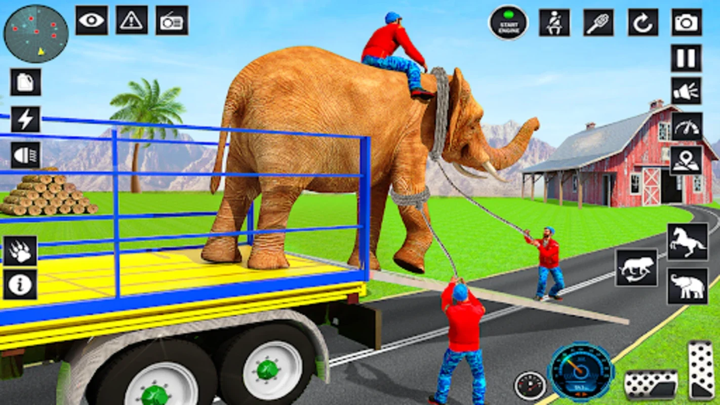 Farm Animals Transport Truck for Android - No Downloading Needed