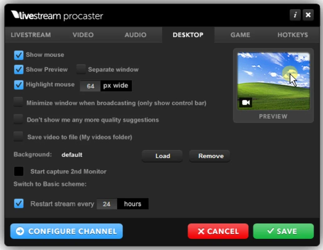 Procaster for Mac: Record and Stream Videos