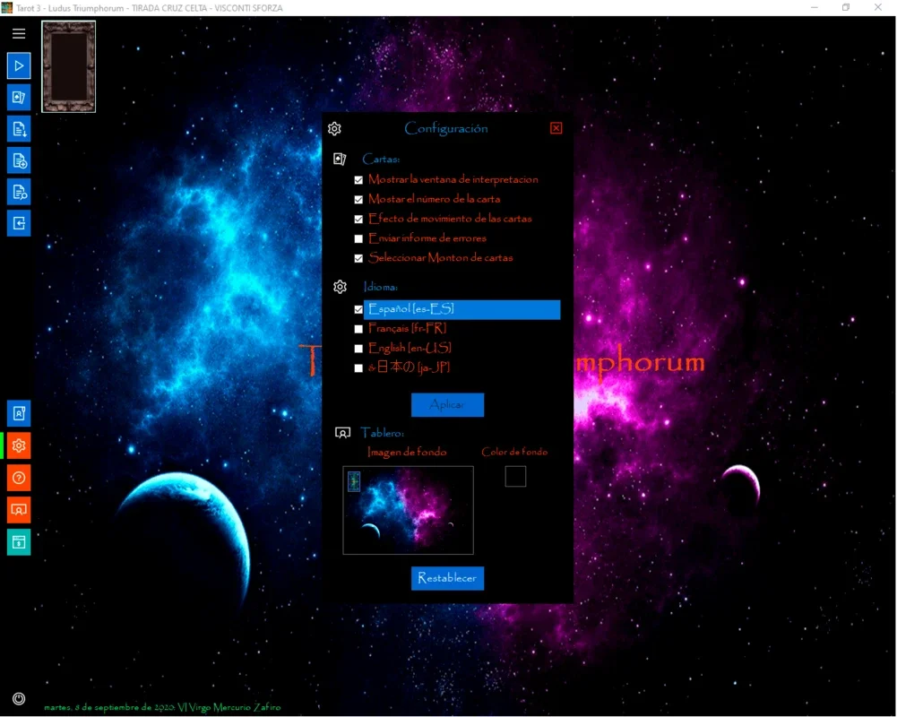 Tarot 3 Ludus Triumphorum for Windows - Explore Tarot Insights