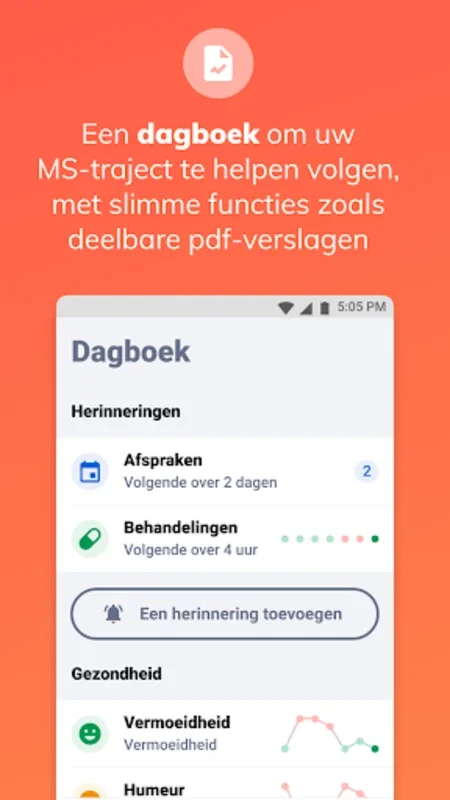 Cleo, mijn MS-app for Android: Comprehensive MS Support