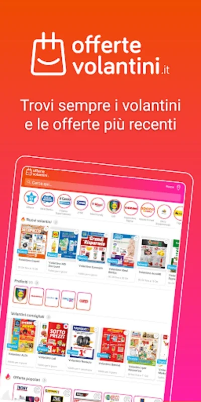 Offertevolantini.it for Android - Discover Italy's Deals