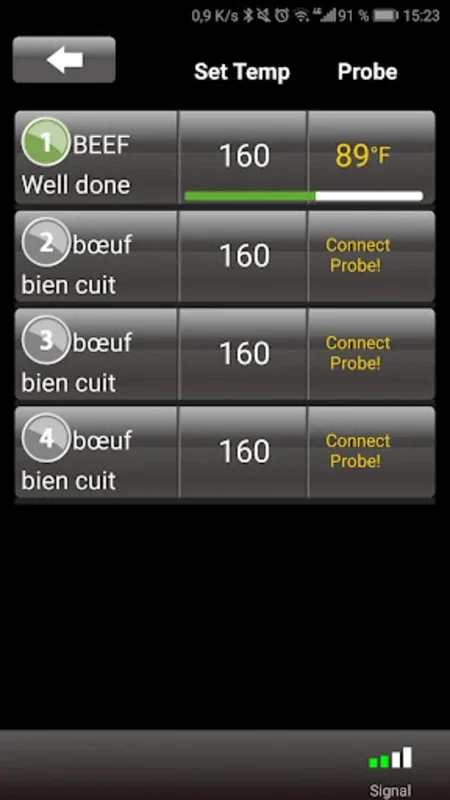 iChef BT-600 for Android: Precise BBQ Monitoring