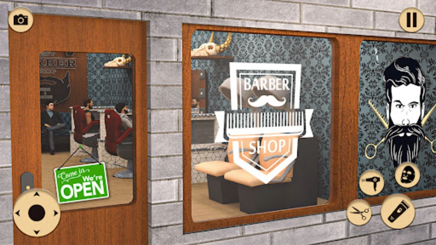 Barber Shop Haircut Simulator for Android: Virtual Styling Fun