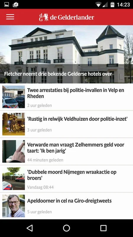 Gelderlander for Android: Valuable Local Content App