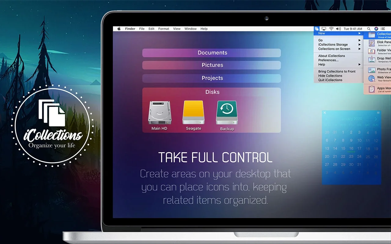 iCollections for Mac - Organize Your Desktop