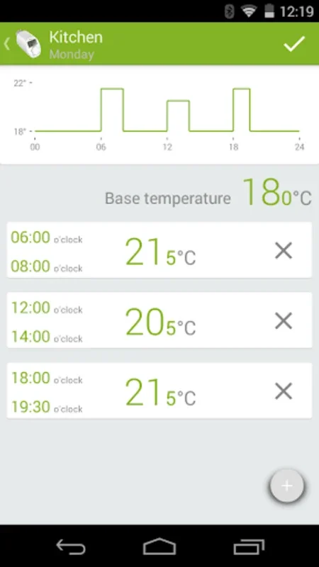 calor BT for Android: Smart Energy-Saving Heating