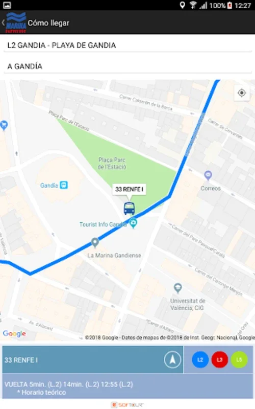 Bus Gandía La Marina for Android - Enhance Your Commute