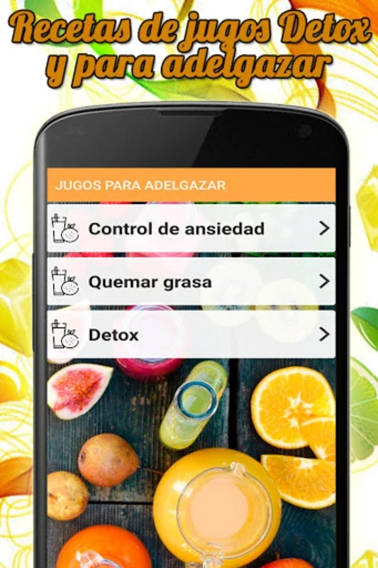 Jugos naturales y medicinales for Android: Boost Your Health