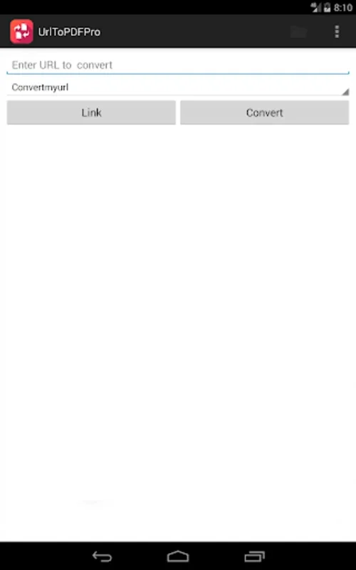 UrlToPDF for Android - Convert URLs to PDFs Easily